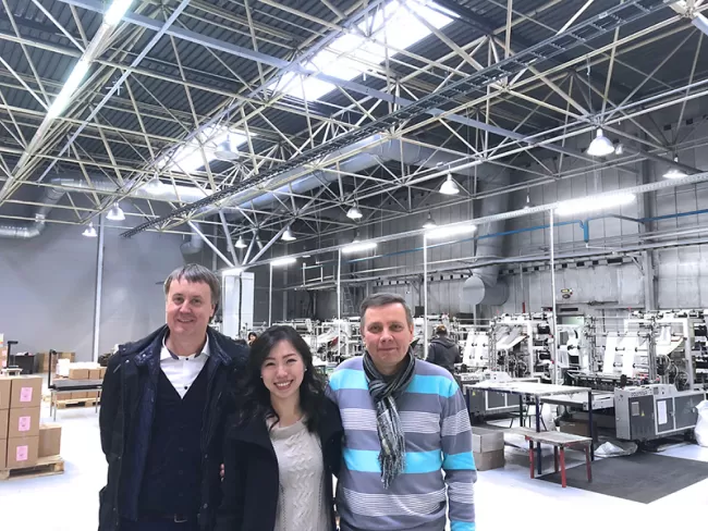 POLYSTAR visited the Russian plastic manufacturer